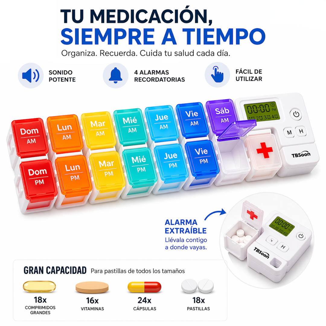 Pastillero Inteligente con Alarma