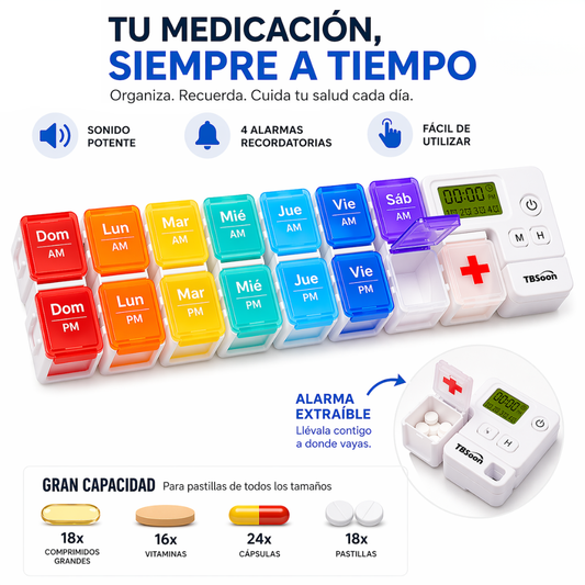 Pastillero Inteligente con Alarma
