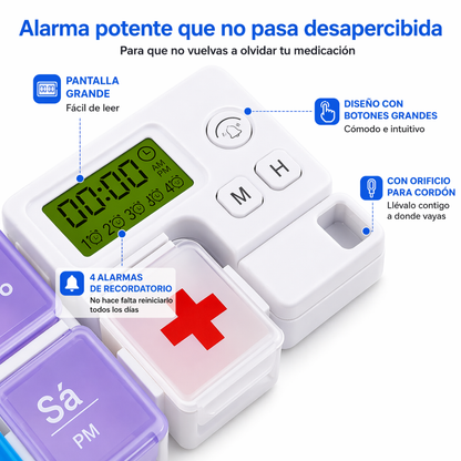 Pastillero Inteligente con Alarma