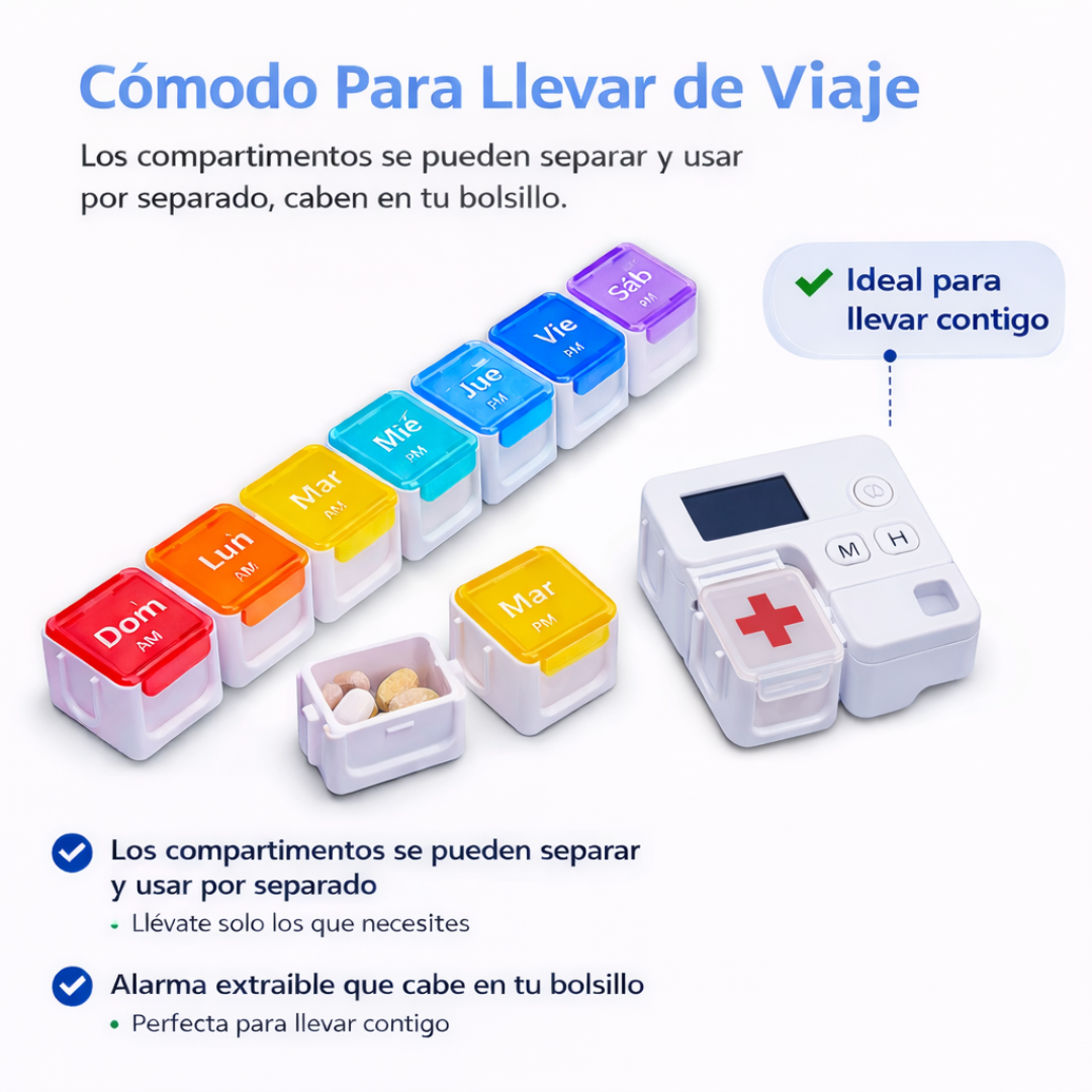 Pastillero Inteligente con Alarma